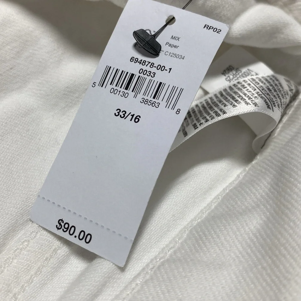 Banana Republic High Rise Straight Fit - Size 33/16 - Picture 5 of 8